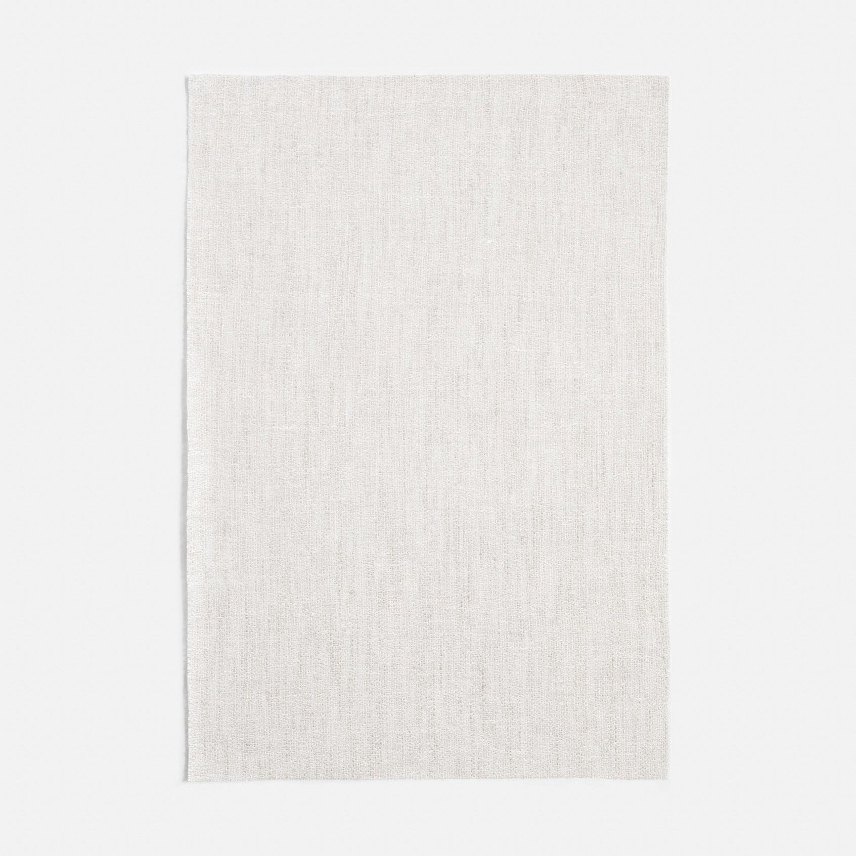 Wide Linen Sablé Leggero - Argento