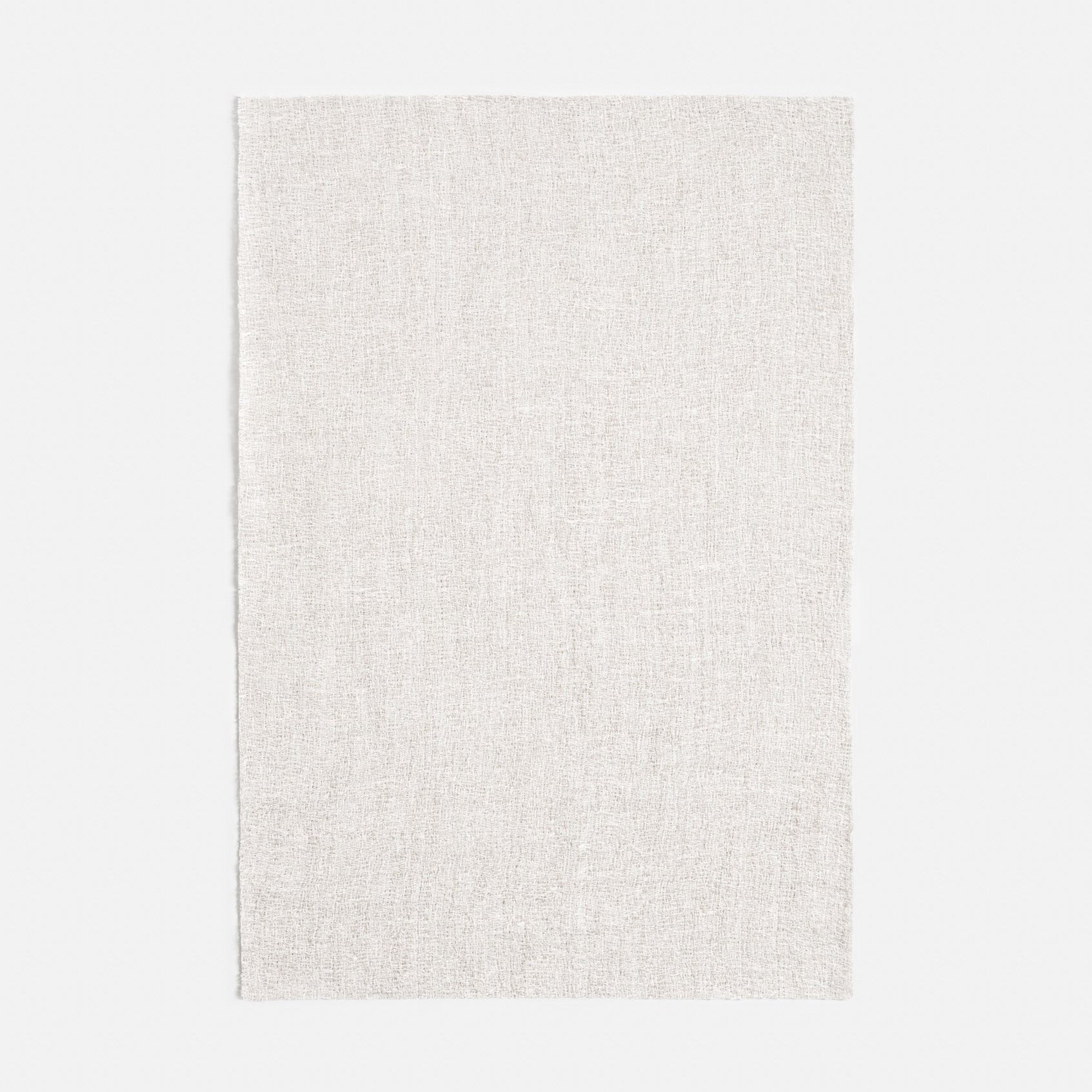 Wide Linen Sablé - Argento