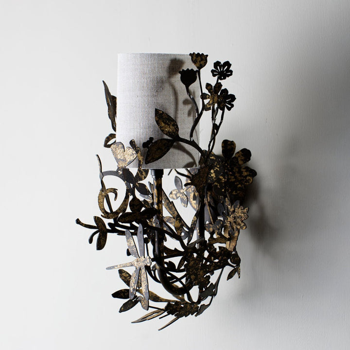 Spry Wall Light, Small - Gilded Rust