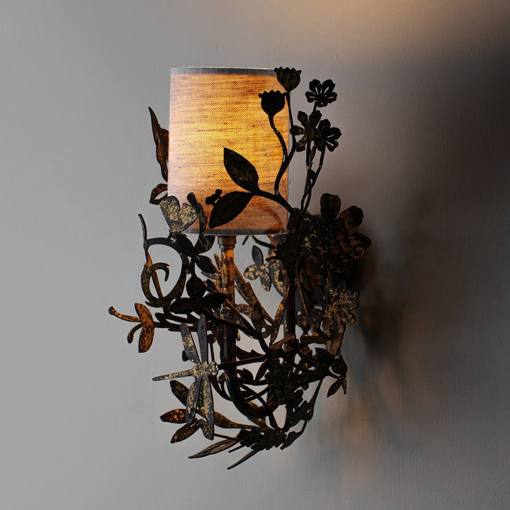 Spry Wall Light, Small - Gilded Rust