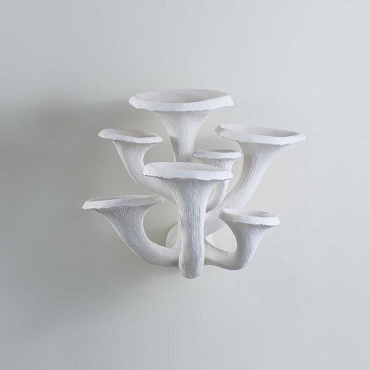 Small Mushroom Wall Light - Tawny