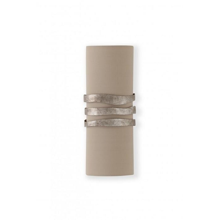 Scruffy Ribbon Wall Light - Decayed Silver