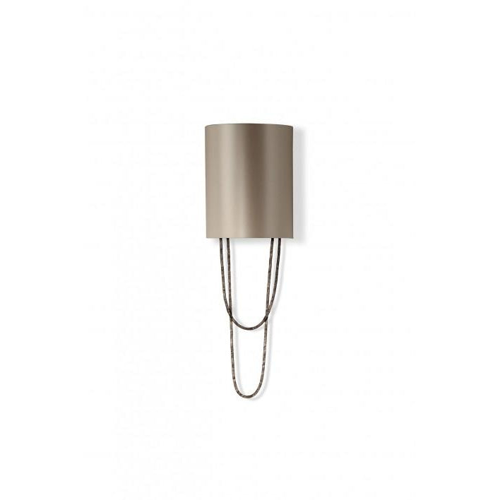 Small Pendolino Wall Light - Burnt Silver