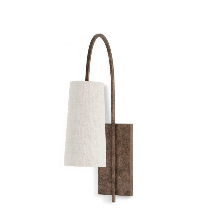 Willow Bathroom Wall Light - Burnt Silver