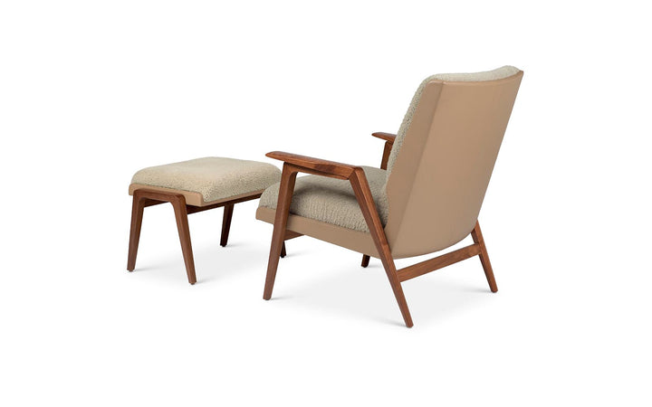 Legato Lounge Chair with Ottoman