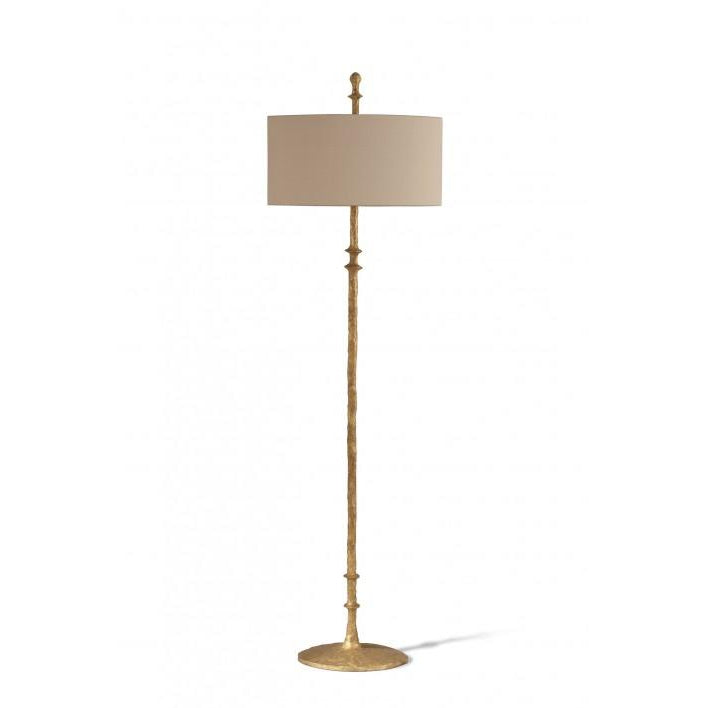 Olivier Floor Lamp - White Gold