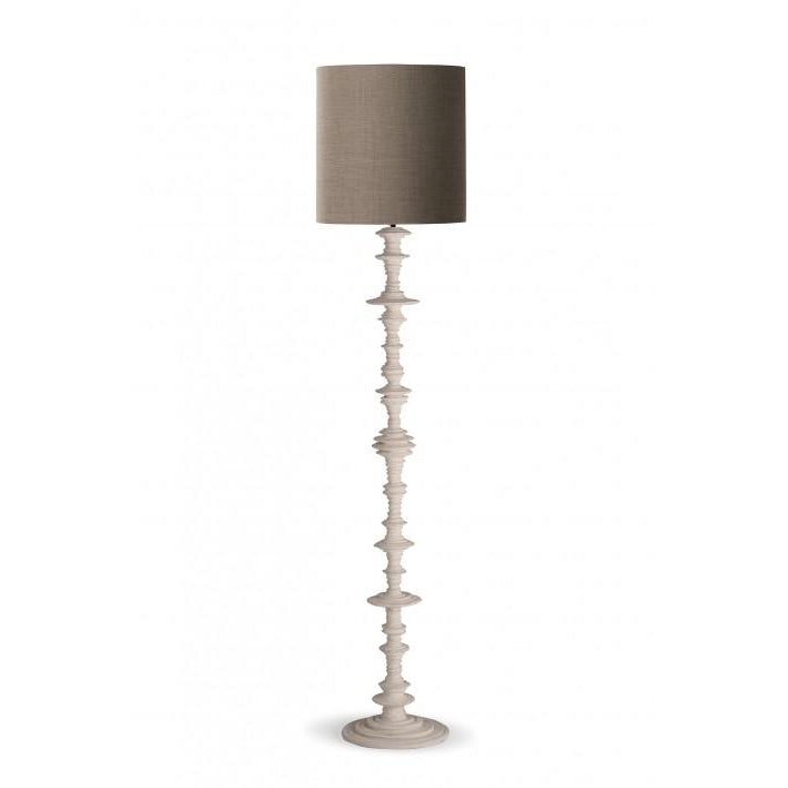 Spin Floor Lamp - Plaster White