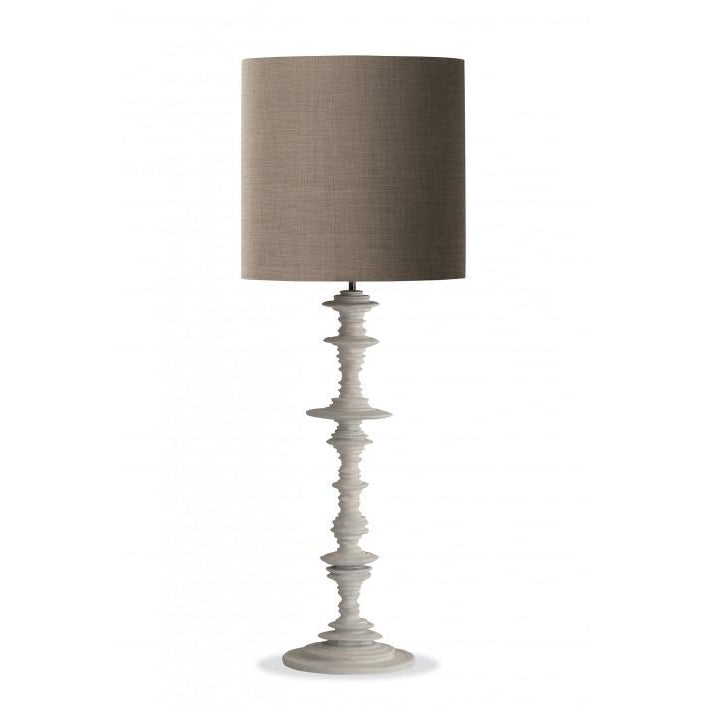 Spin Lamp - Plaster White