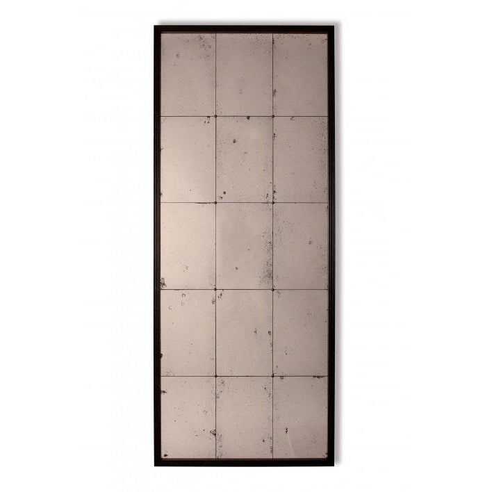 Tall Riviera Mirror - Bronzed With Antiqued Glass
