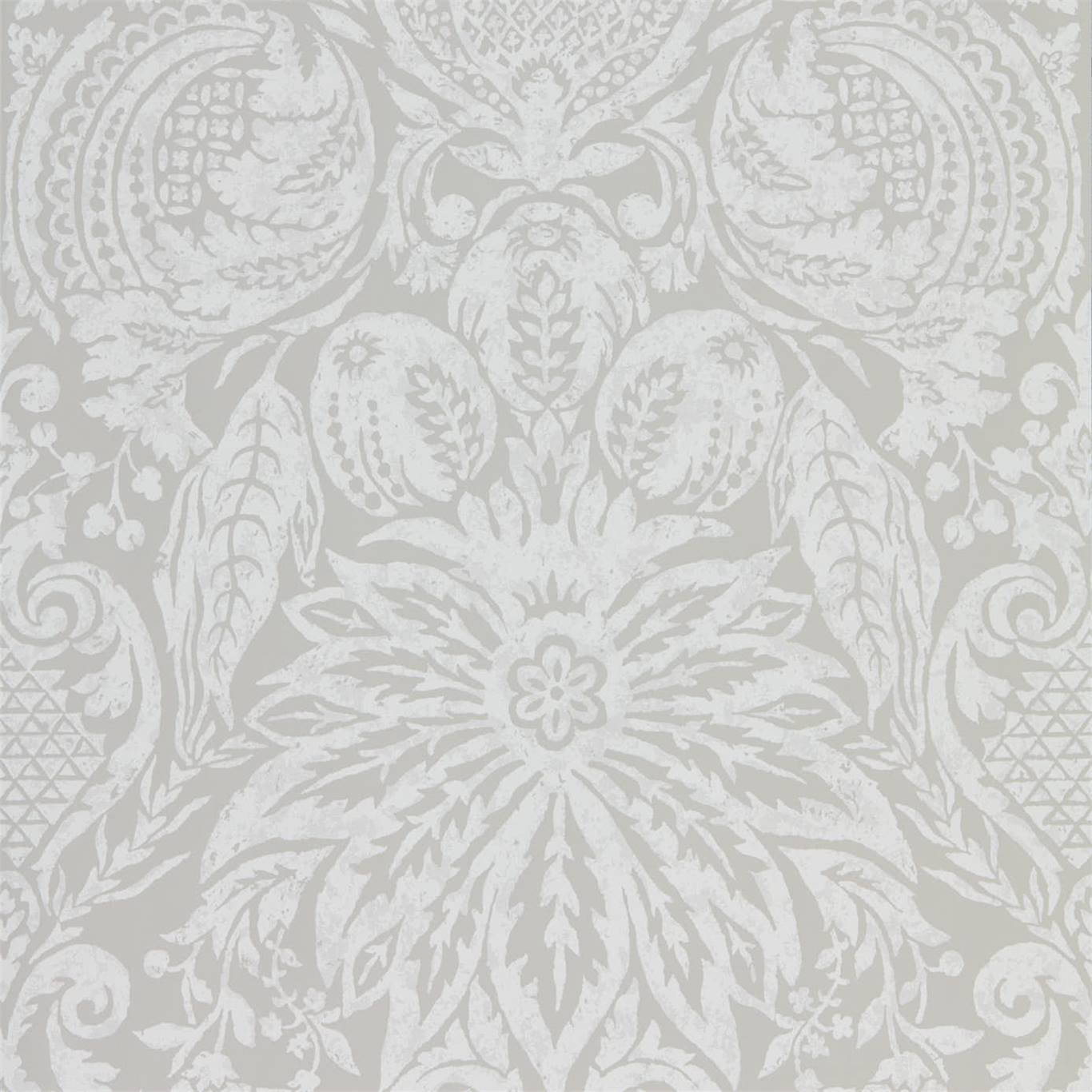 Mitford Damask - Platinum Grey
