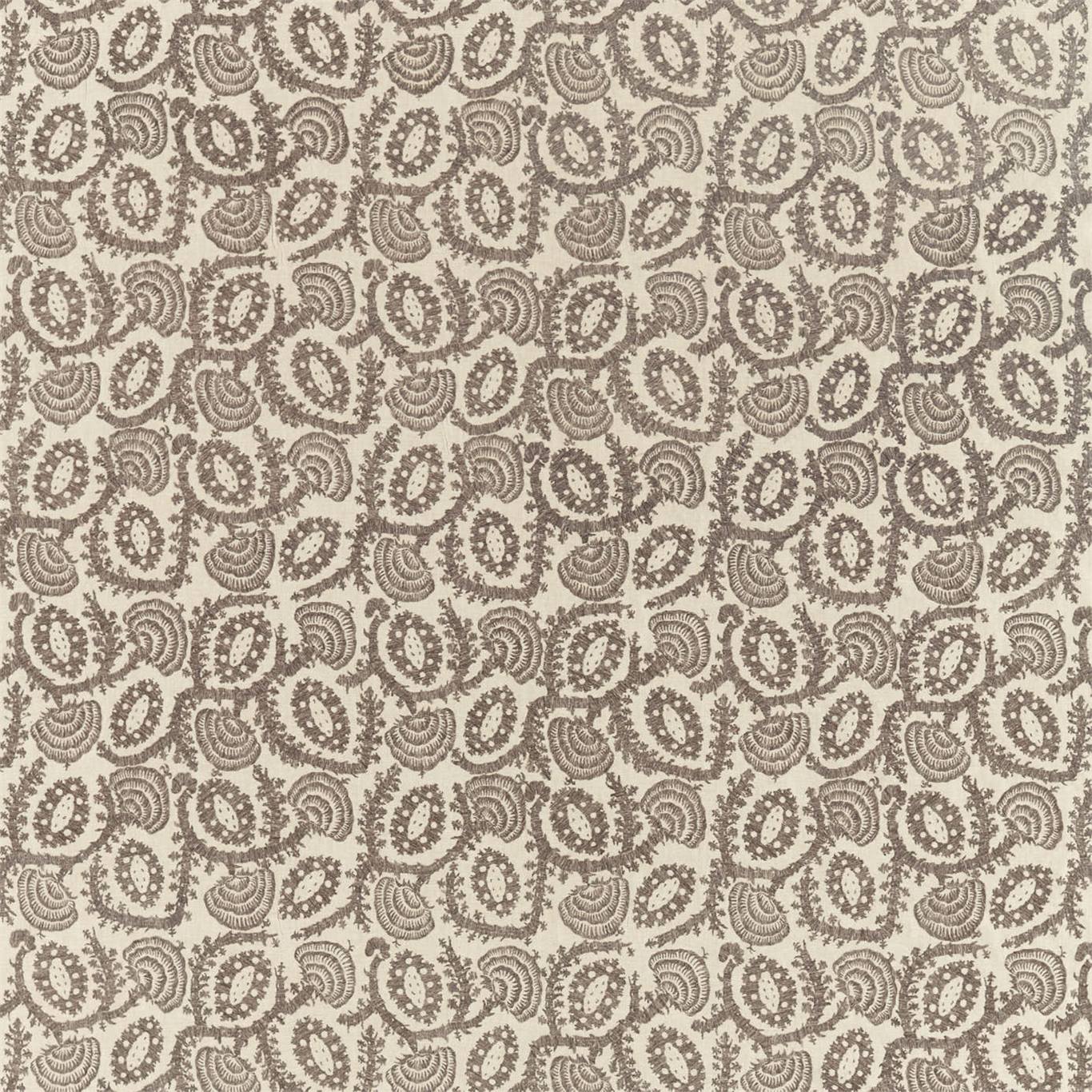 Suzani Embroidery - Zinc / Mousseux