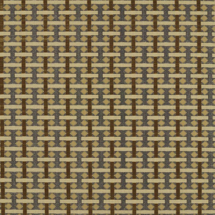 Diamond Check - Old Gold