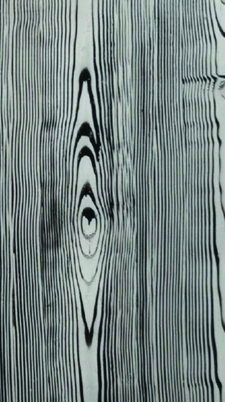 Faux Bois - Black & White Resin