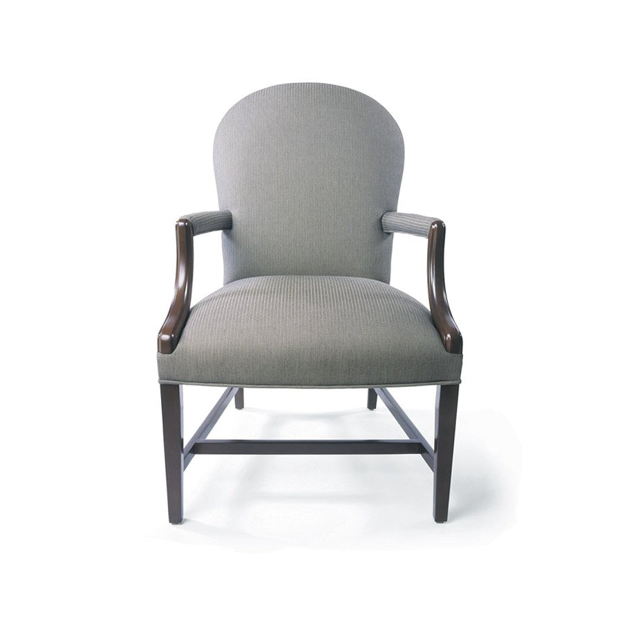 Traditional Bristol Arm Chair with Plain Back