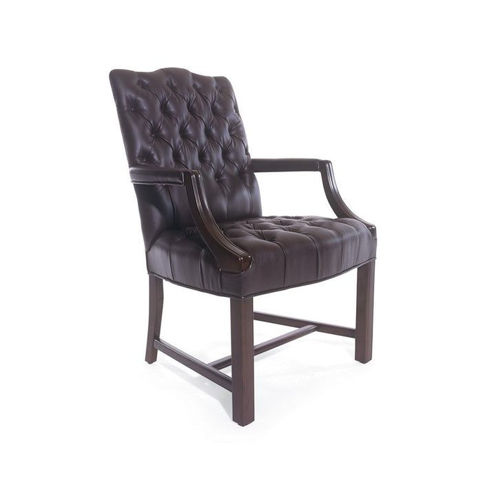 Traditional Danube Arm Chair Tufted Back
