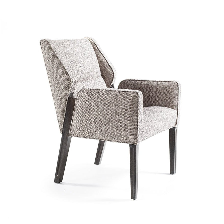Jett Arm Chair with Wood Legs
