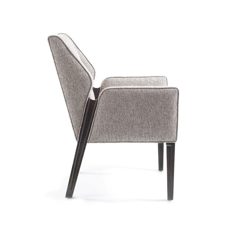 Jett Arm Chair with Wood Legs