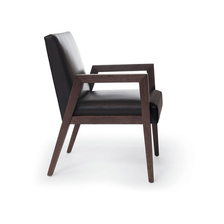 Reed Arm Chair Wood Arm