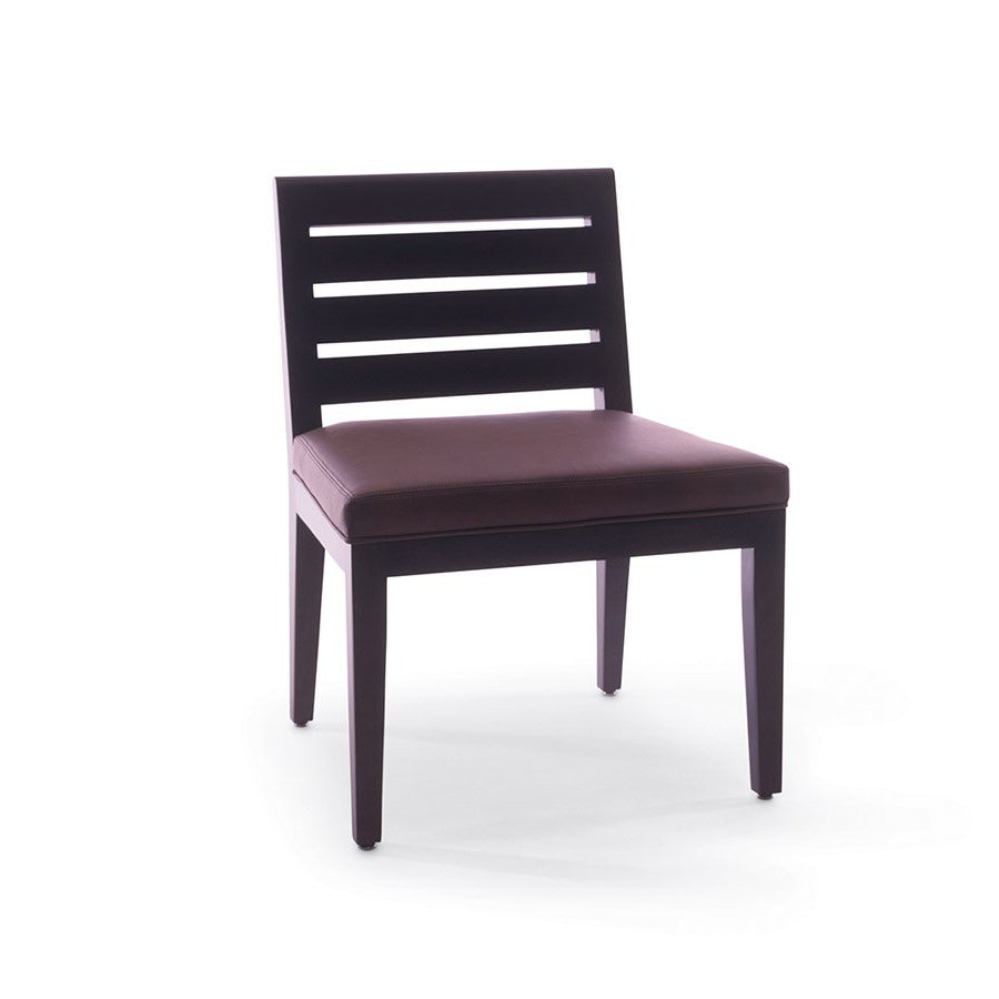 Junior Wide Side Chair with Slat Back