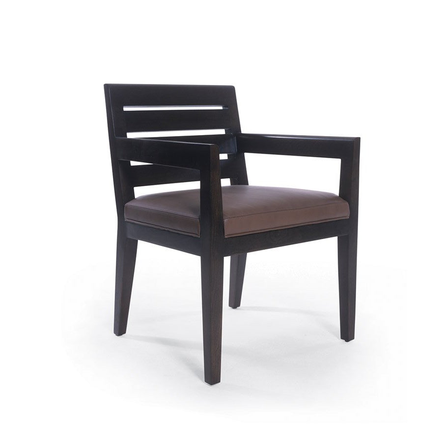 Undergraduate Arm Chair with Slat Back