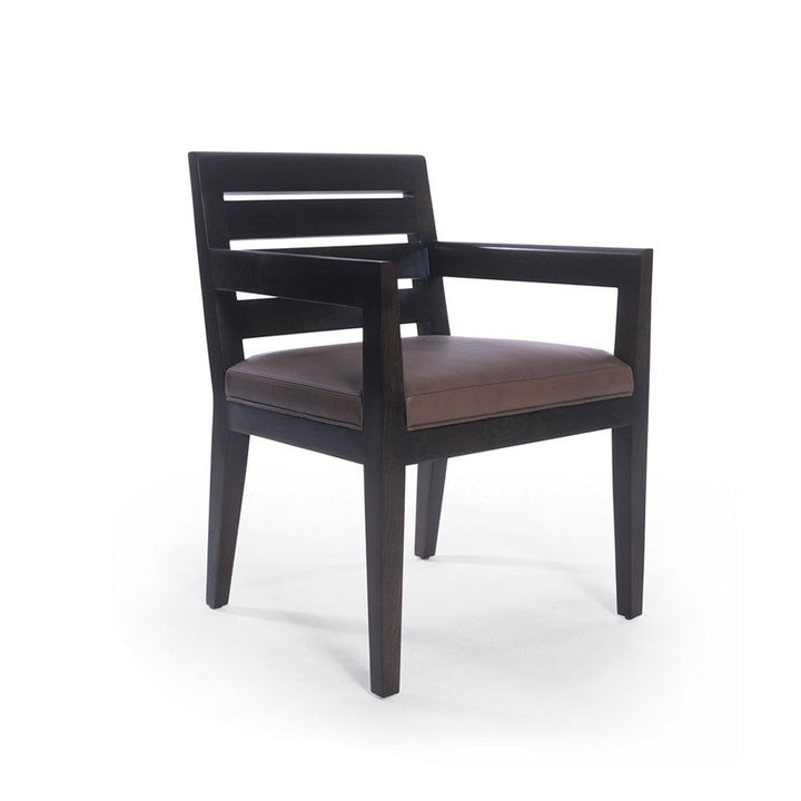 Undergraduate Arm Chair with Slat Back