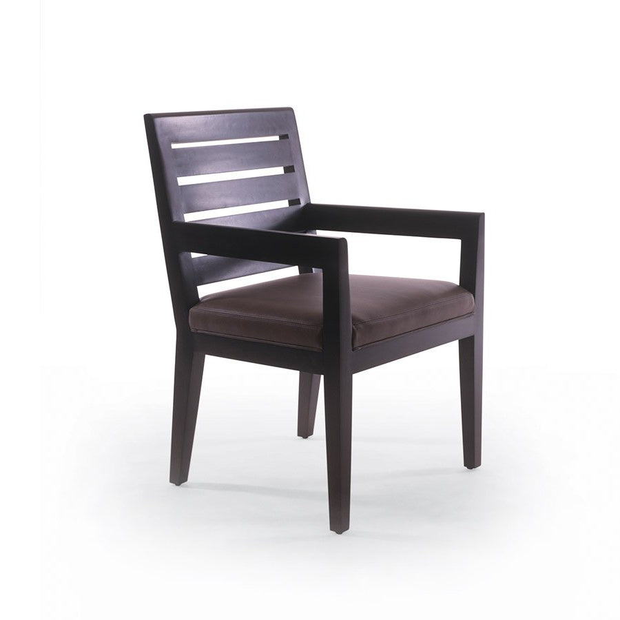 Graduate Arm Chair with Slat Back