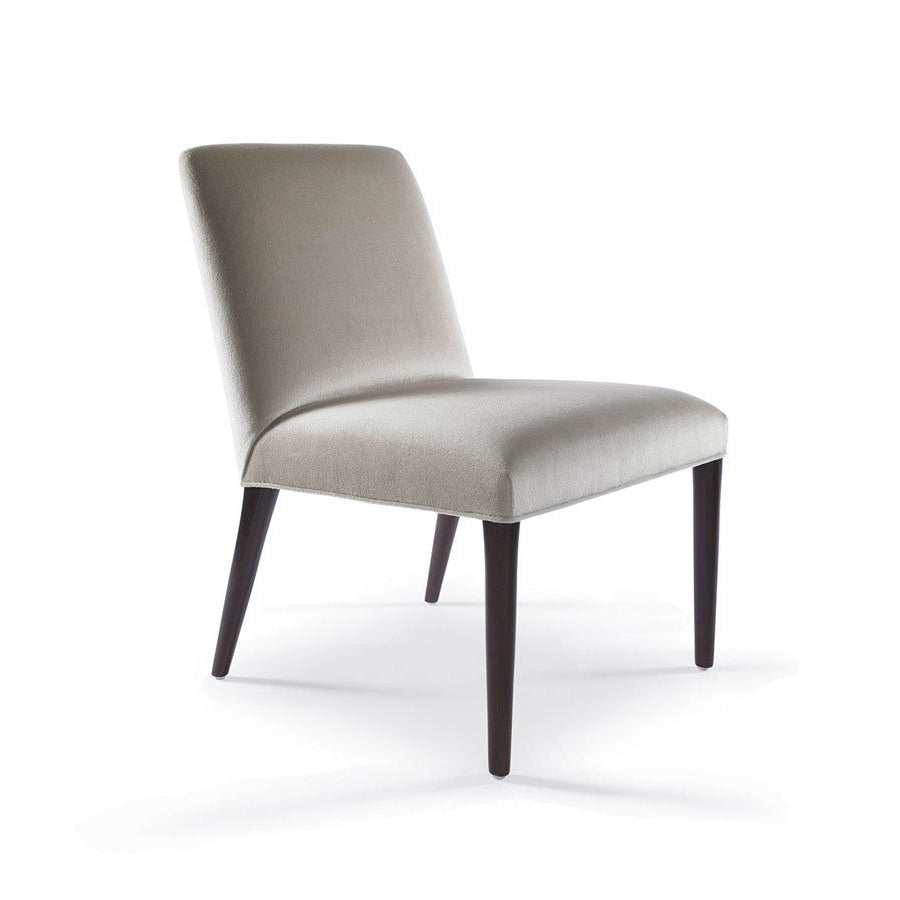 Zack Side Chair with Wood Front and Back Legs