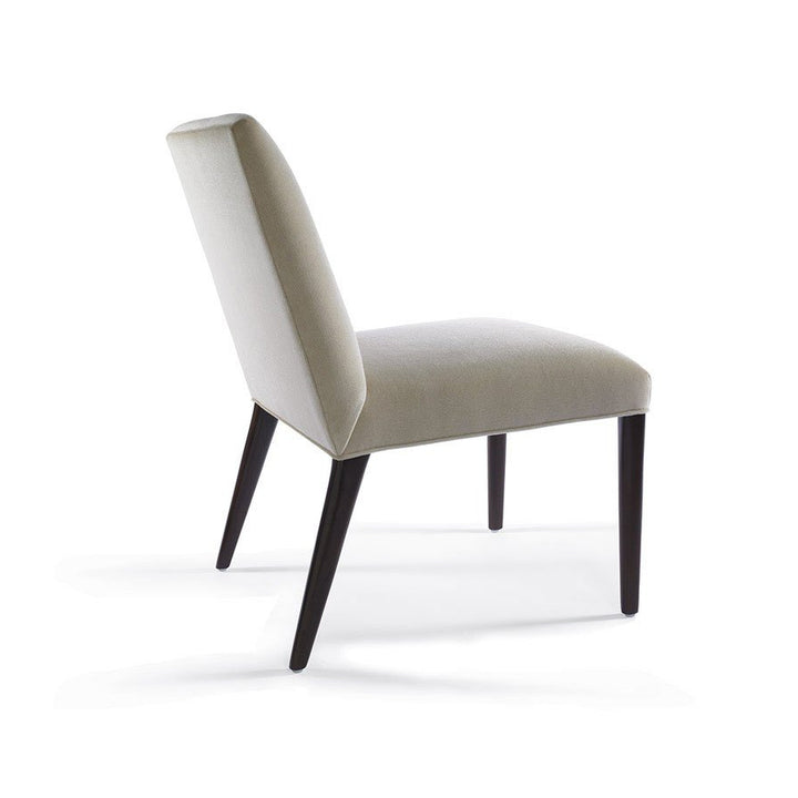 Zack Side Chair with Wood Front and Back Legs