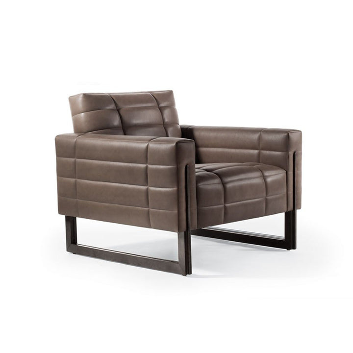Adil Lounge Chair with Wood Leg