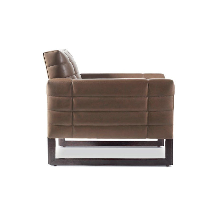 Adil Lounge Chair with Wood Leg