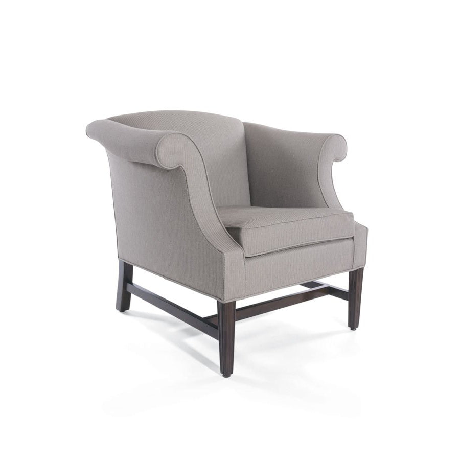 Traditional Bow Back Lounge Chair