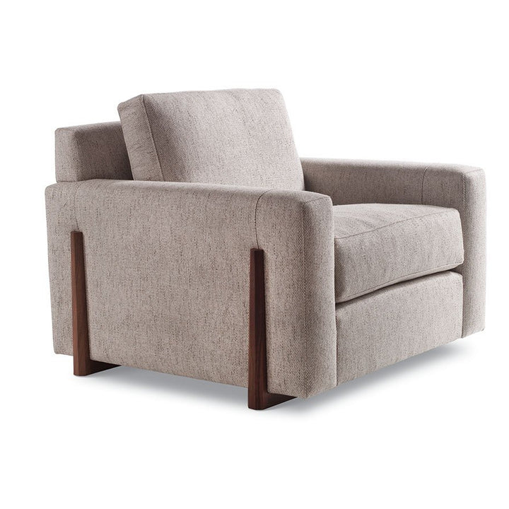 Egan Lounge Chair with tapered leg
