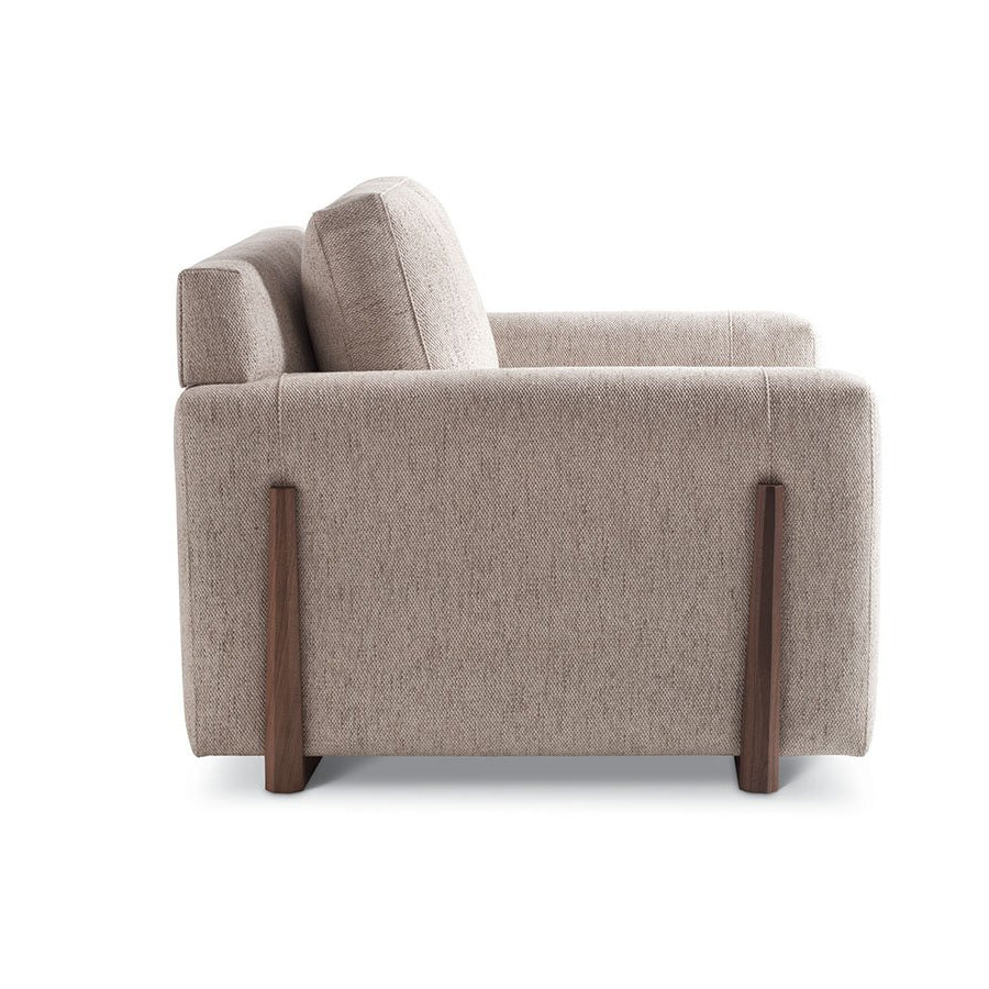 Egan Lounge Chair with tapered leg