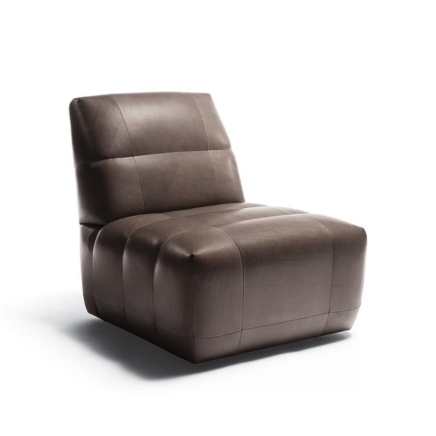 Quilted lounge online chair