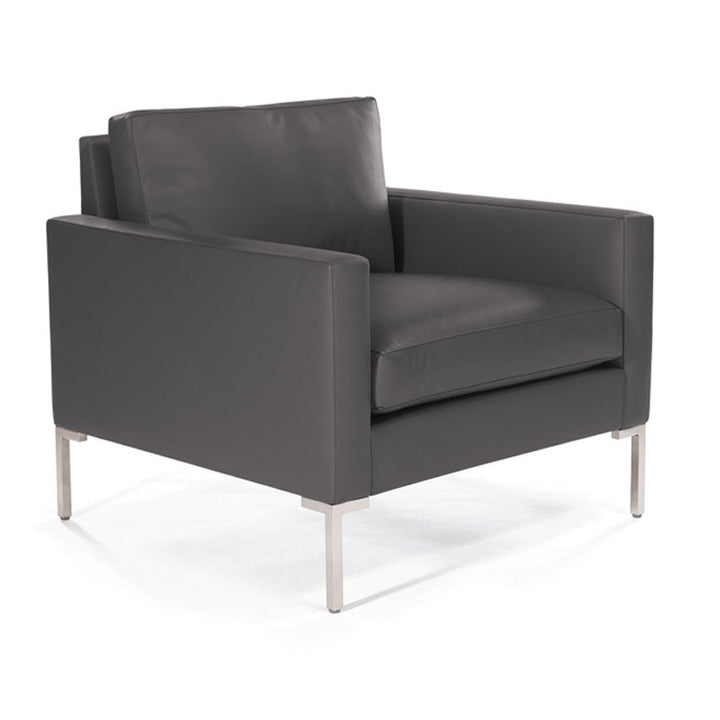 Madison Lounge Chair With Metal Leg