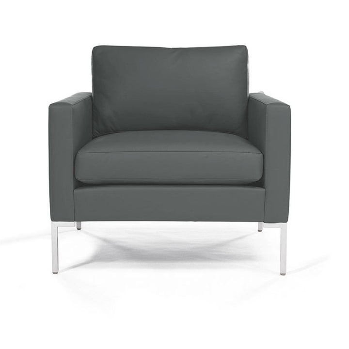 Madison Lounge Chair With Metal Leg