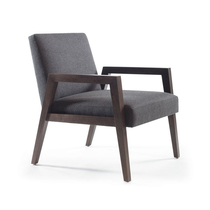 Reed Lounge Chair Wood Arm