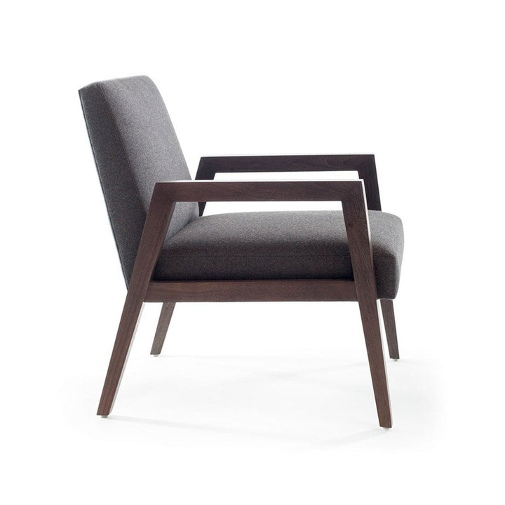 Reed Lounge Chair Wood Arm