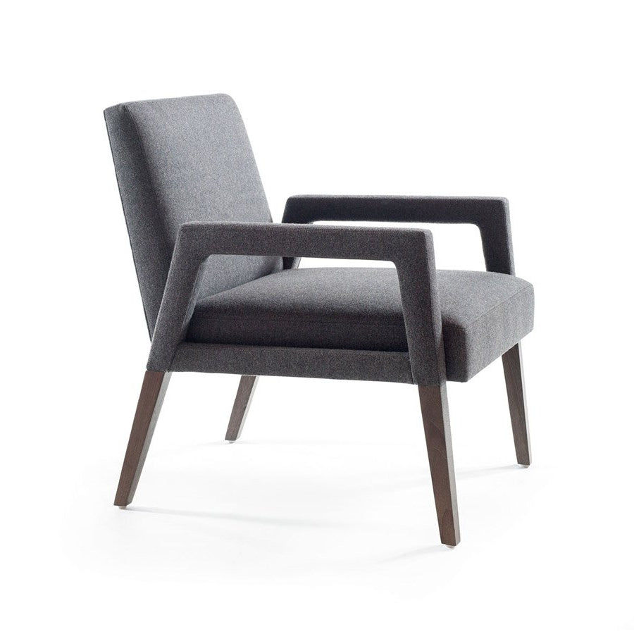 Reed Lounge Chair Upholstered Arm