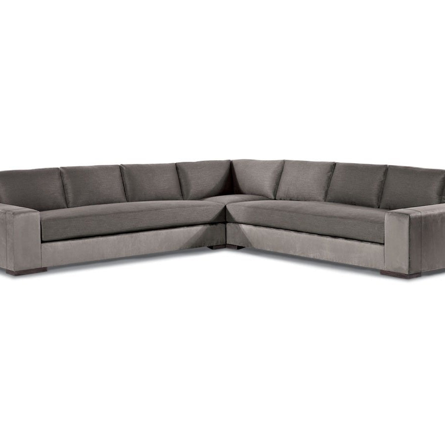 Egan Sectional with Block Leg