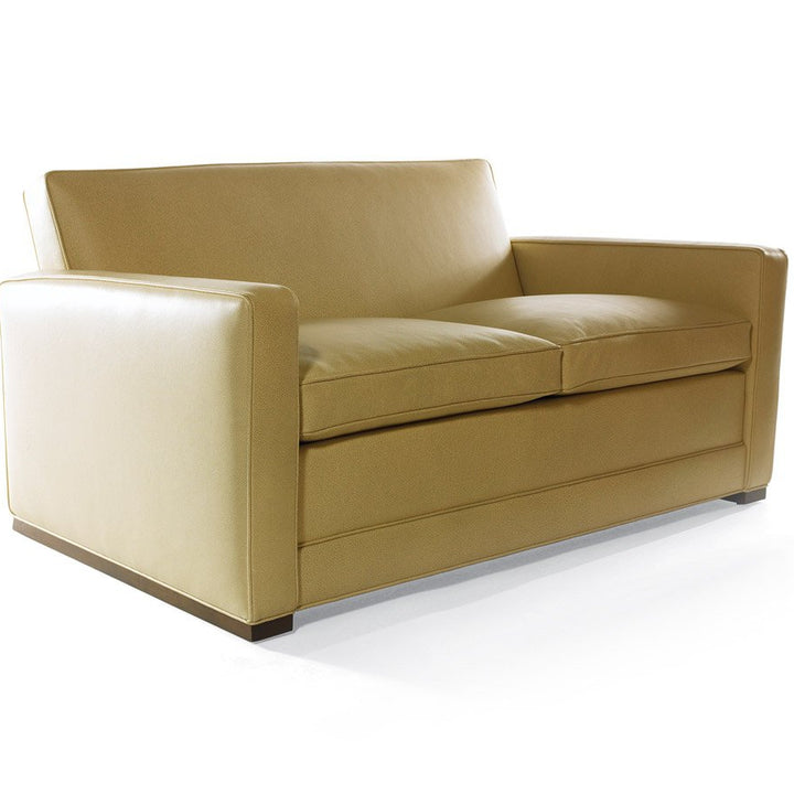 John Mark Settee with tight back