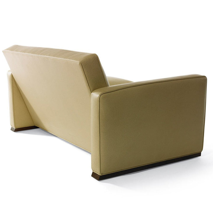 John Mark Settee with tight back