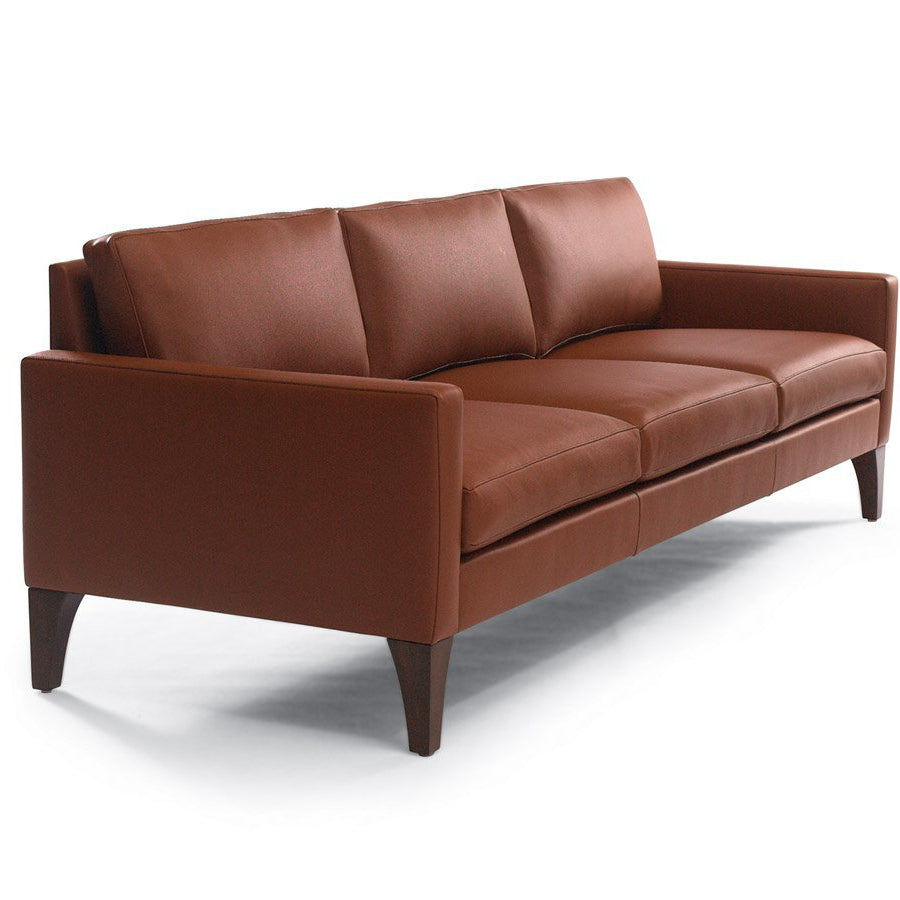 Madison Sofa With Wood Leg