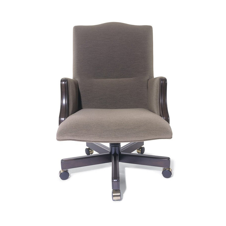 Traditional Danube Swivel Chair High Back with Closed Arm