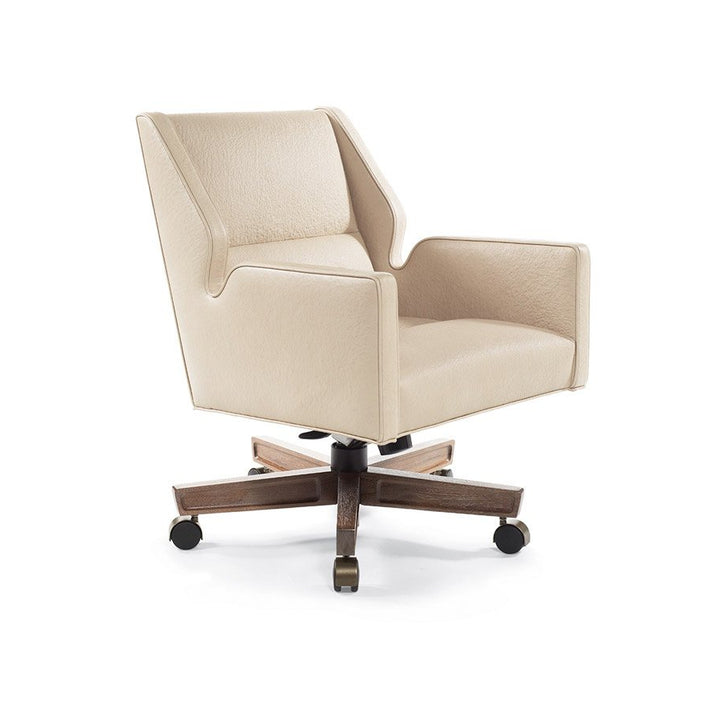 Jett Swivel Chair Low Back Upholstered