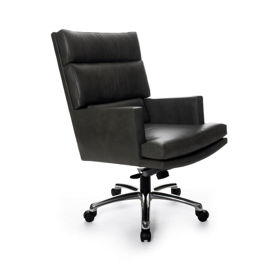 Meg Swivel Chair with High Back