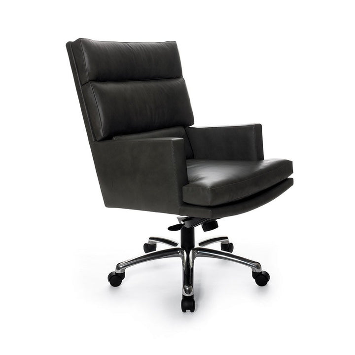 Meg Swivel Chair with High Back