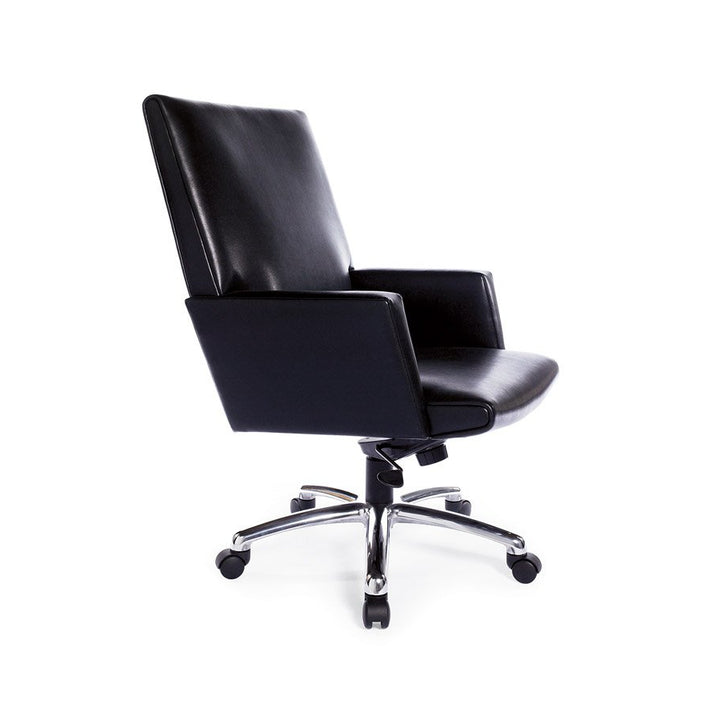 Taper Swivel Chair with High Back