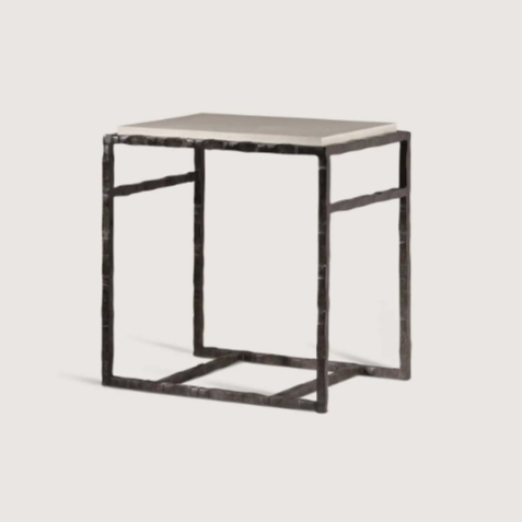 Giacometti Side Table - Bronzed