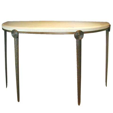 Medallion Console Table